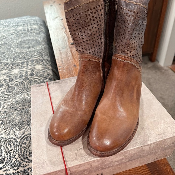 Bedstu boots booties. Cheshire 9 tan rustic - Picture 5 of 7